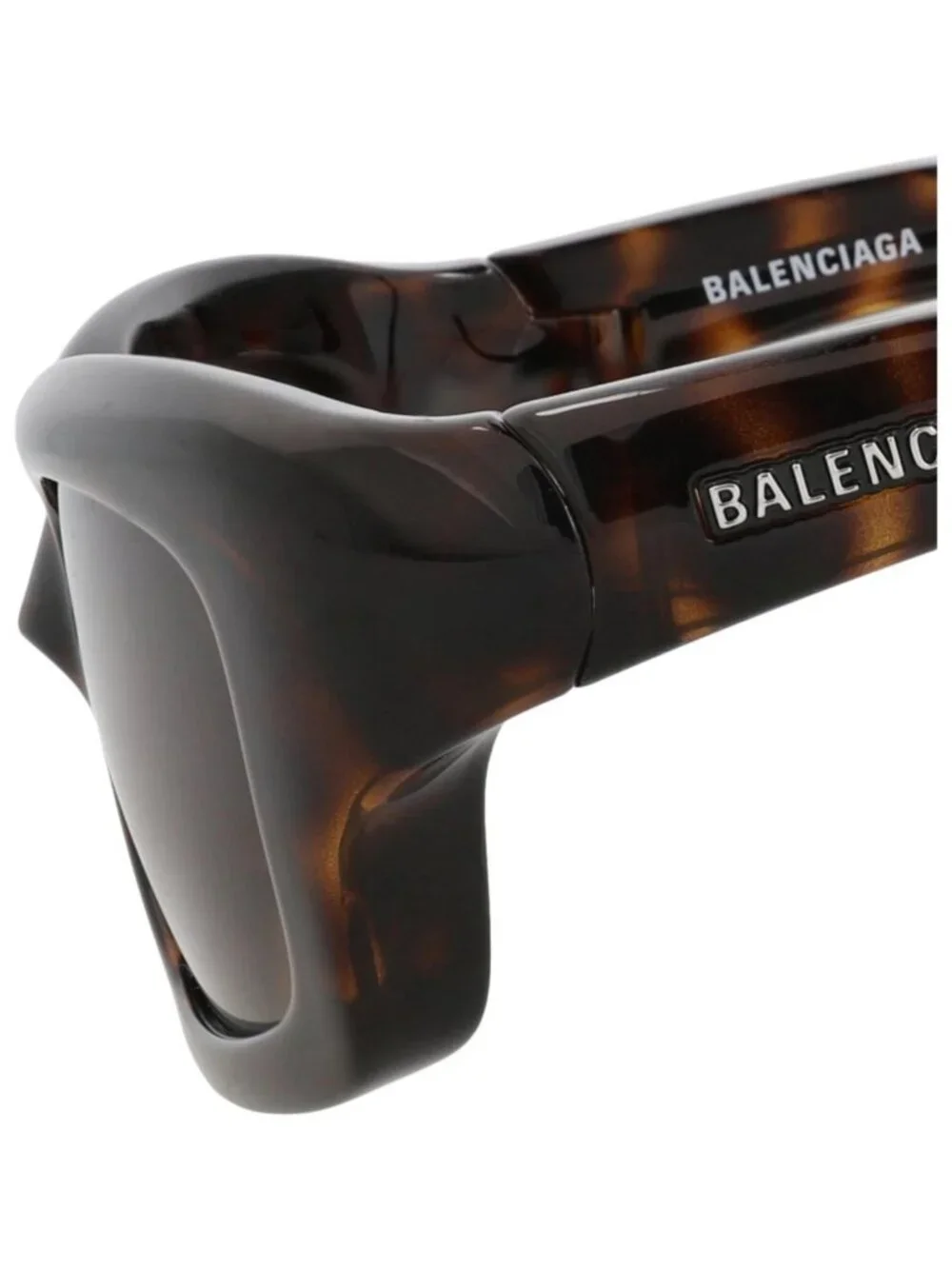 New Balenciaga Women's Sunglasses Square Rectangle Bio Injection Frame Mens